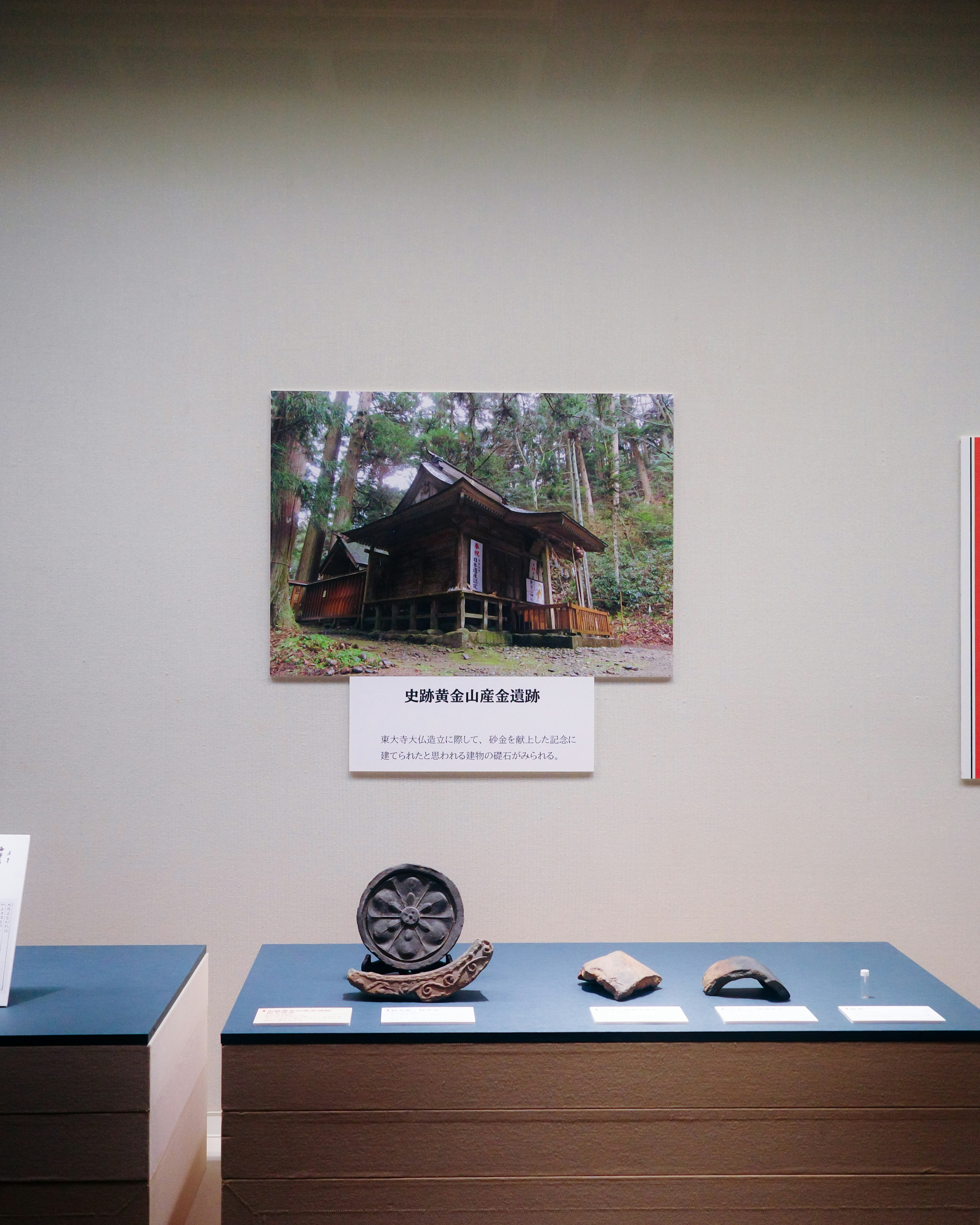 Image d'une cabane traditionnelle dans la forêt avec des artefacts et un intérieur exposés