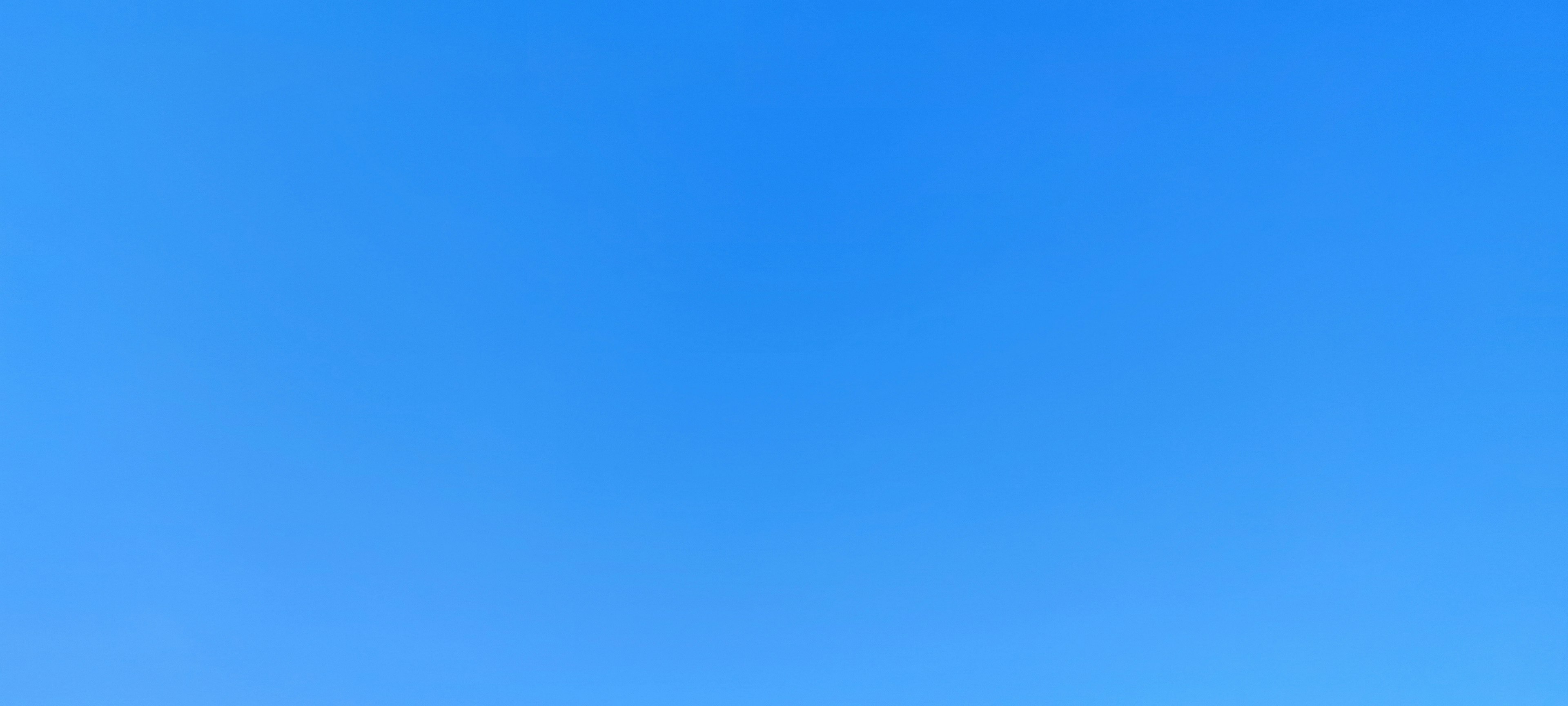 Vast expanse of clear blue sky