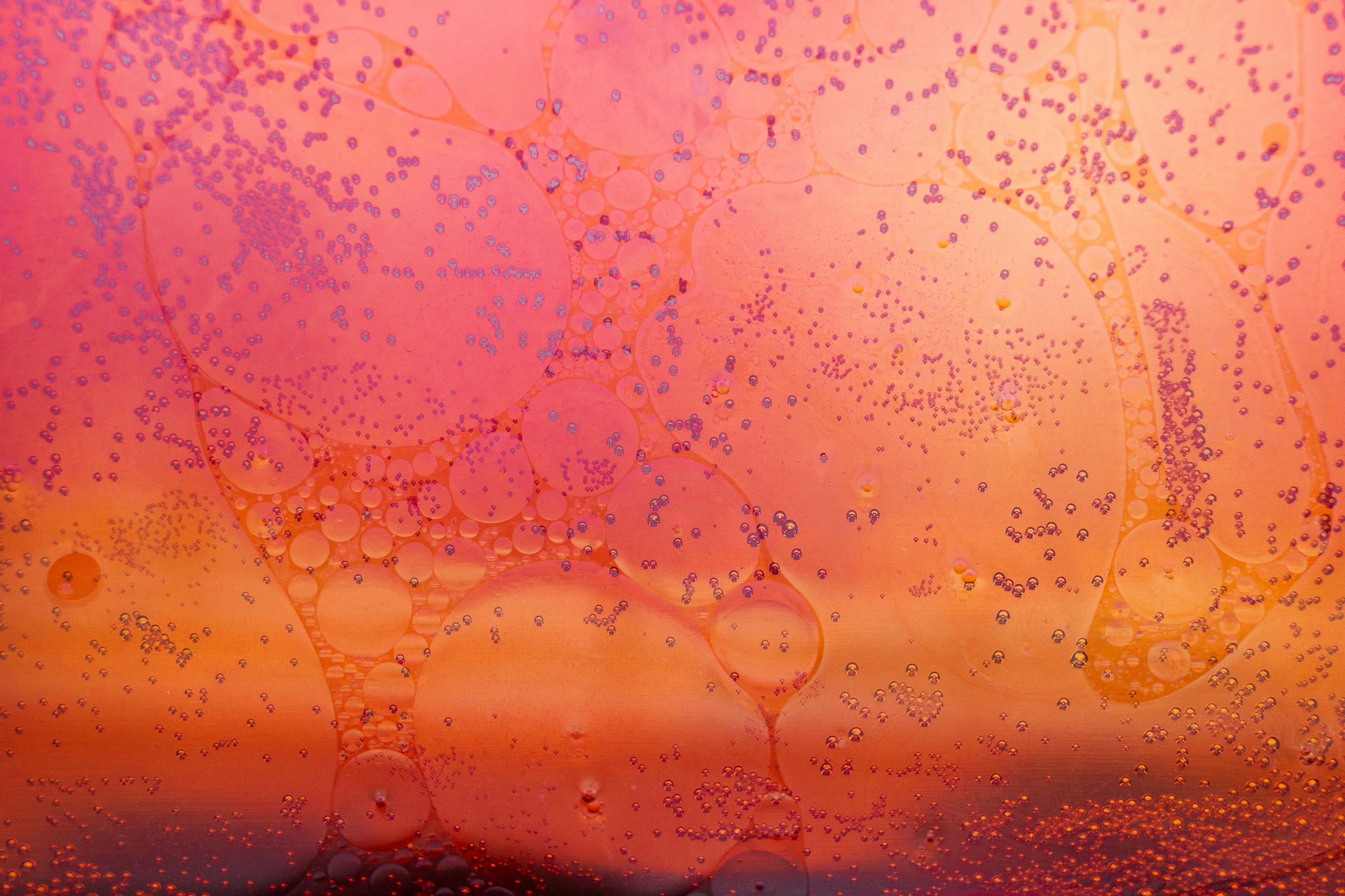 Abstract background with colorful bubbles and gradients