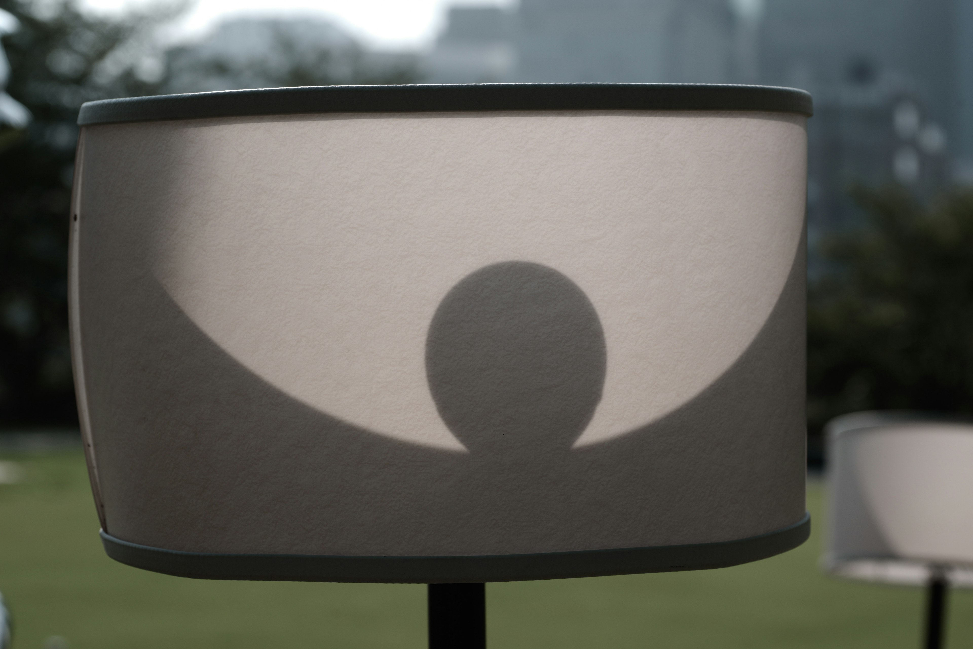 Shadow design on a lampshade