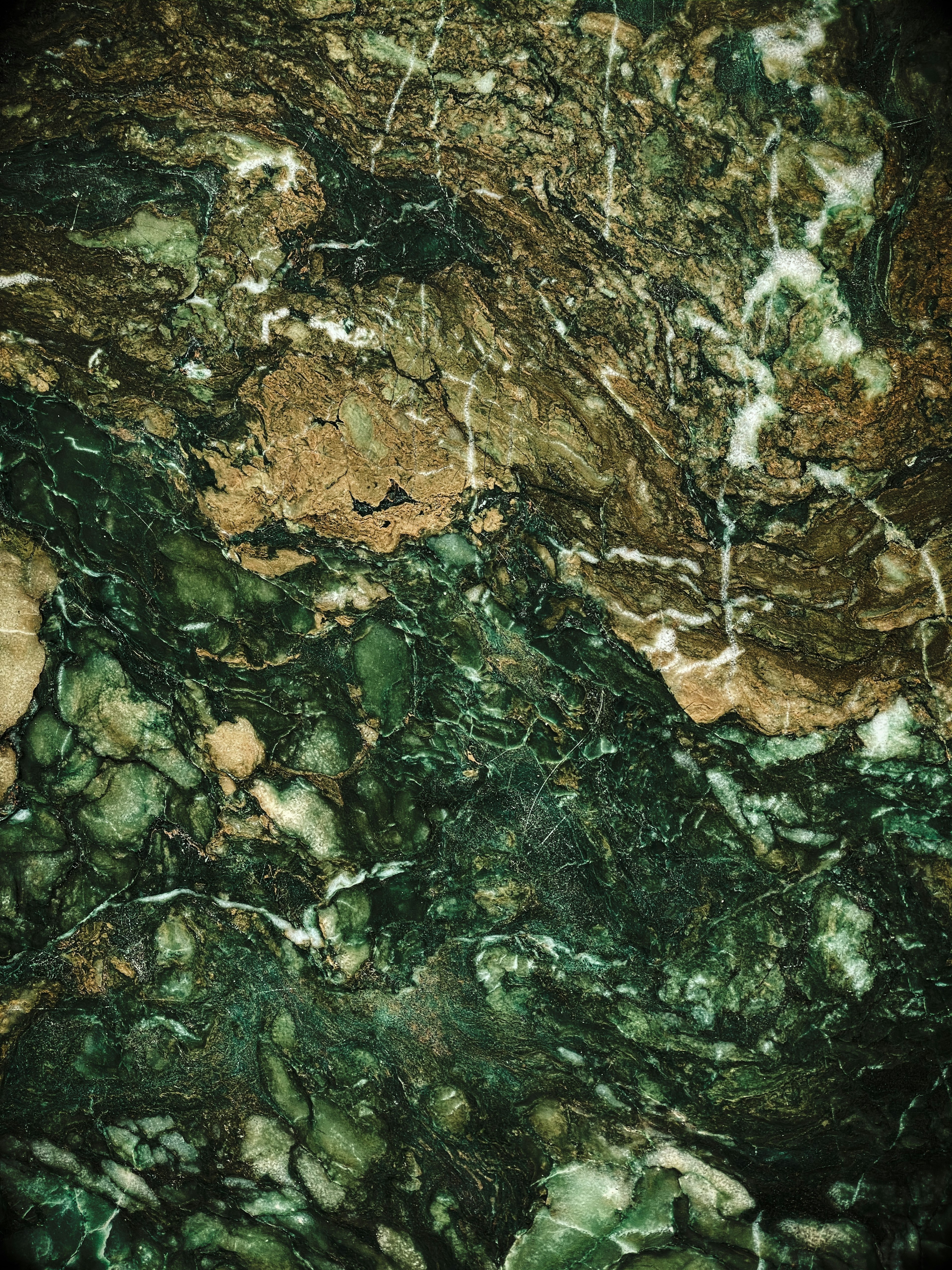 Image featuring a textured green marble surface