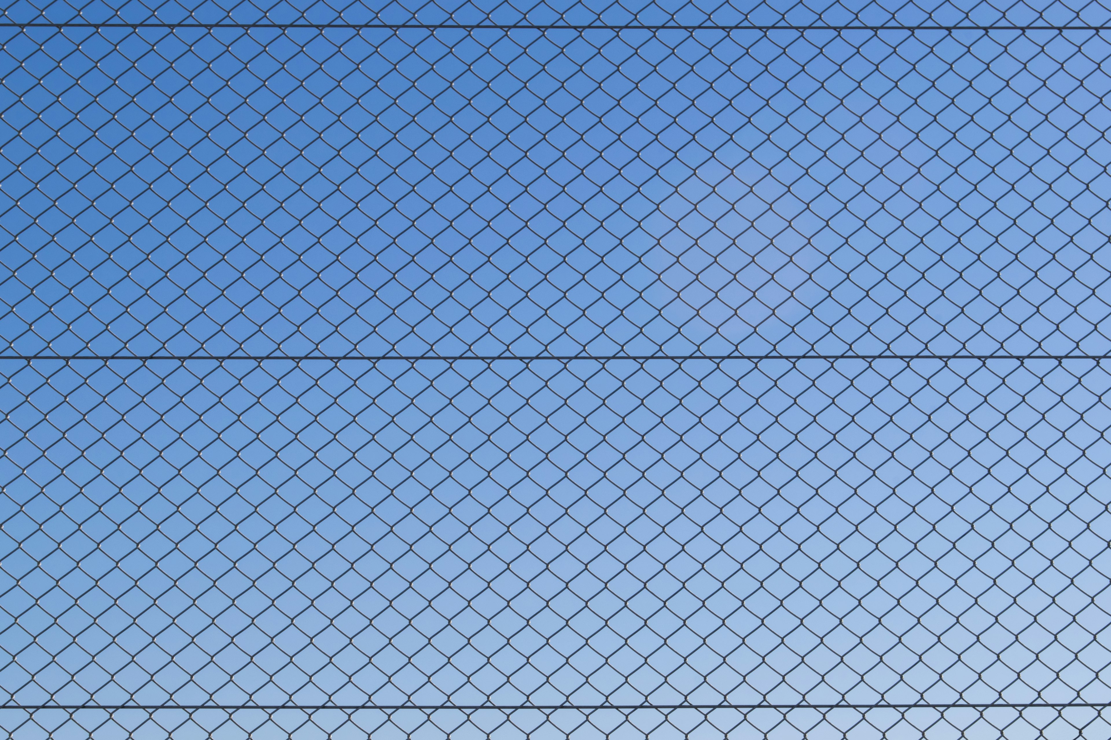 Blue sky with a grid pattern background