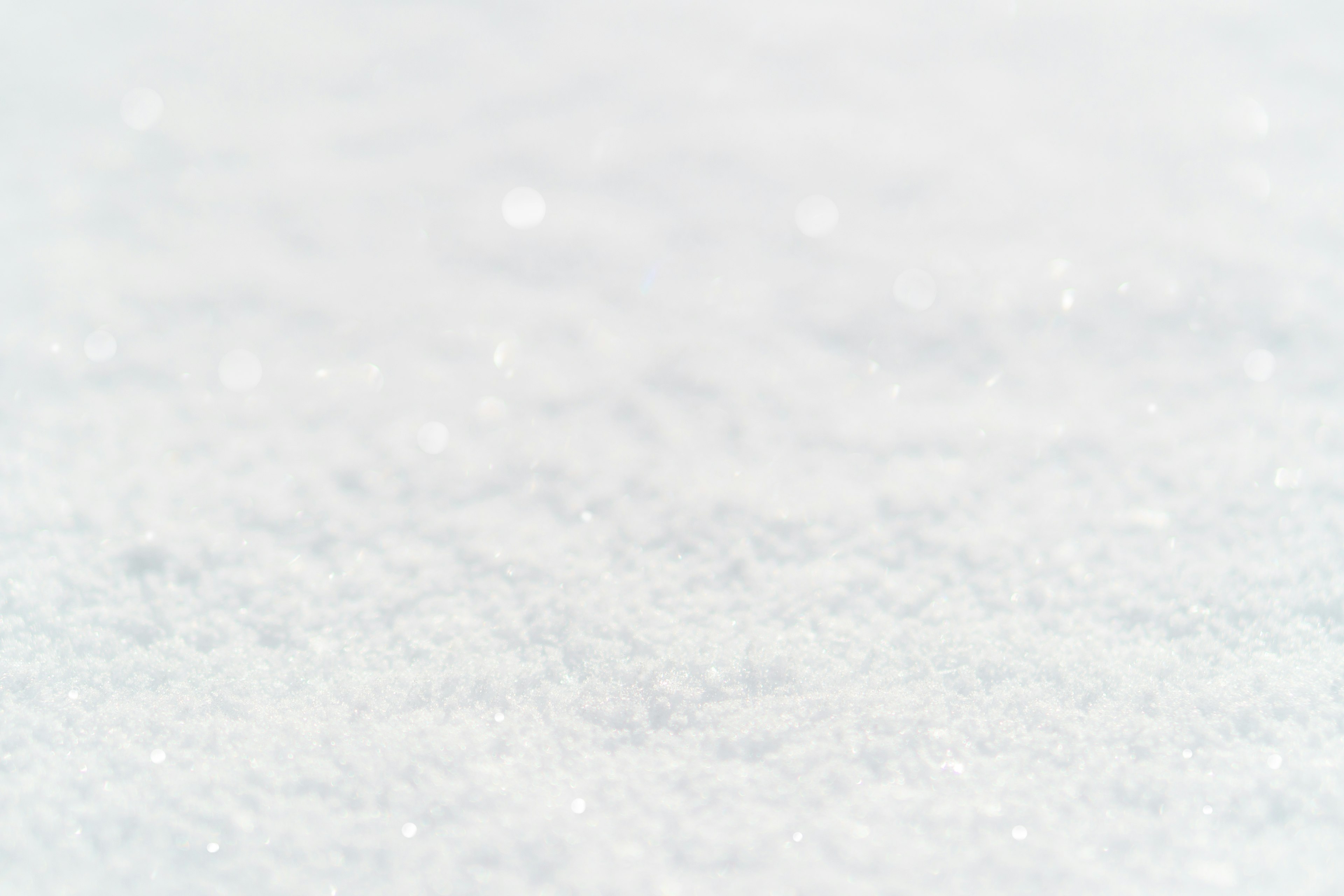 Close-up of sparkling snow texture