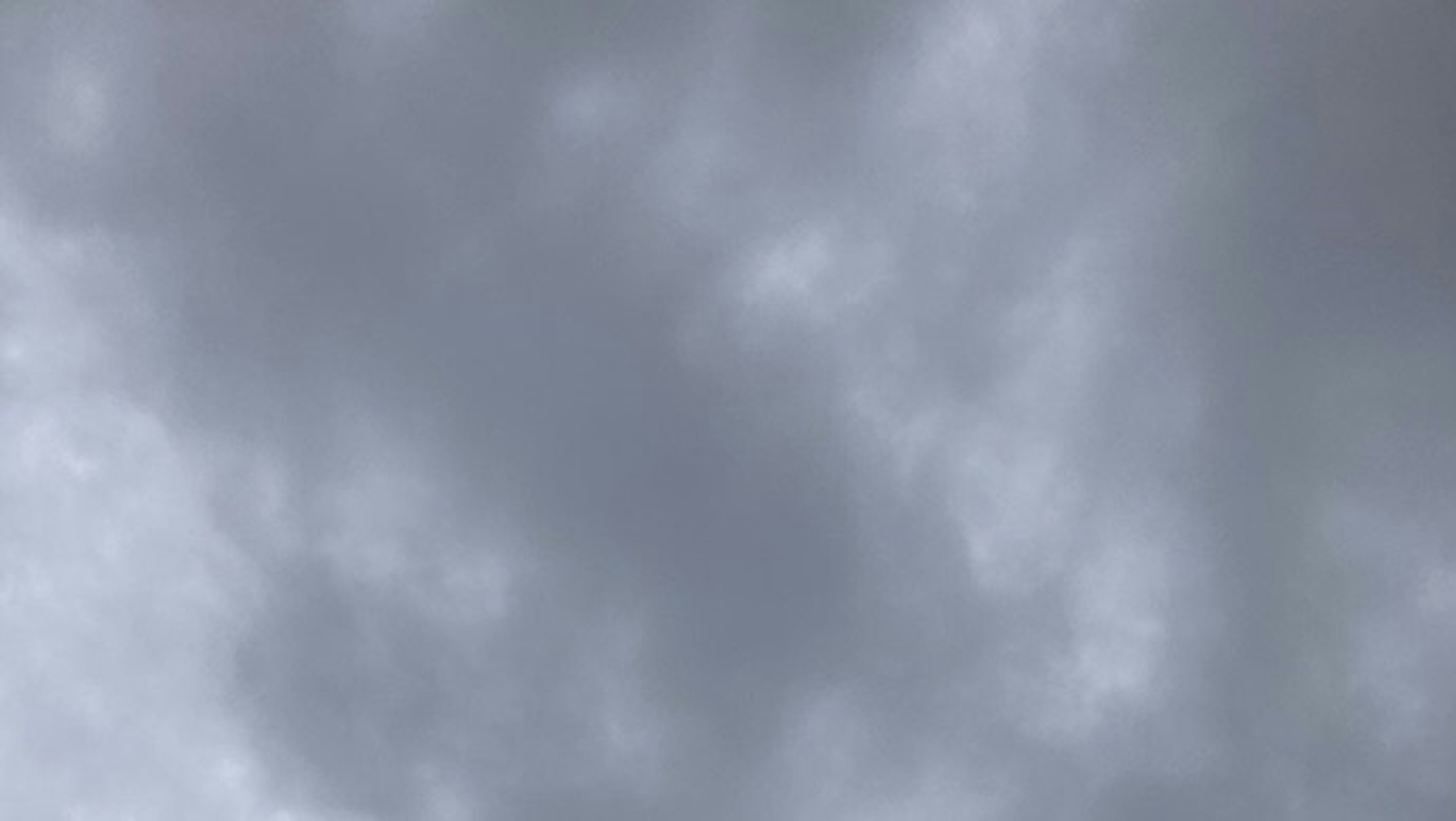 Subtle gray cloud patterns in an overcast sky