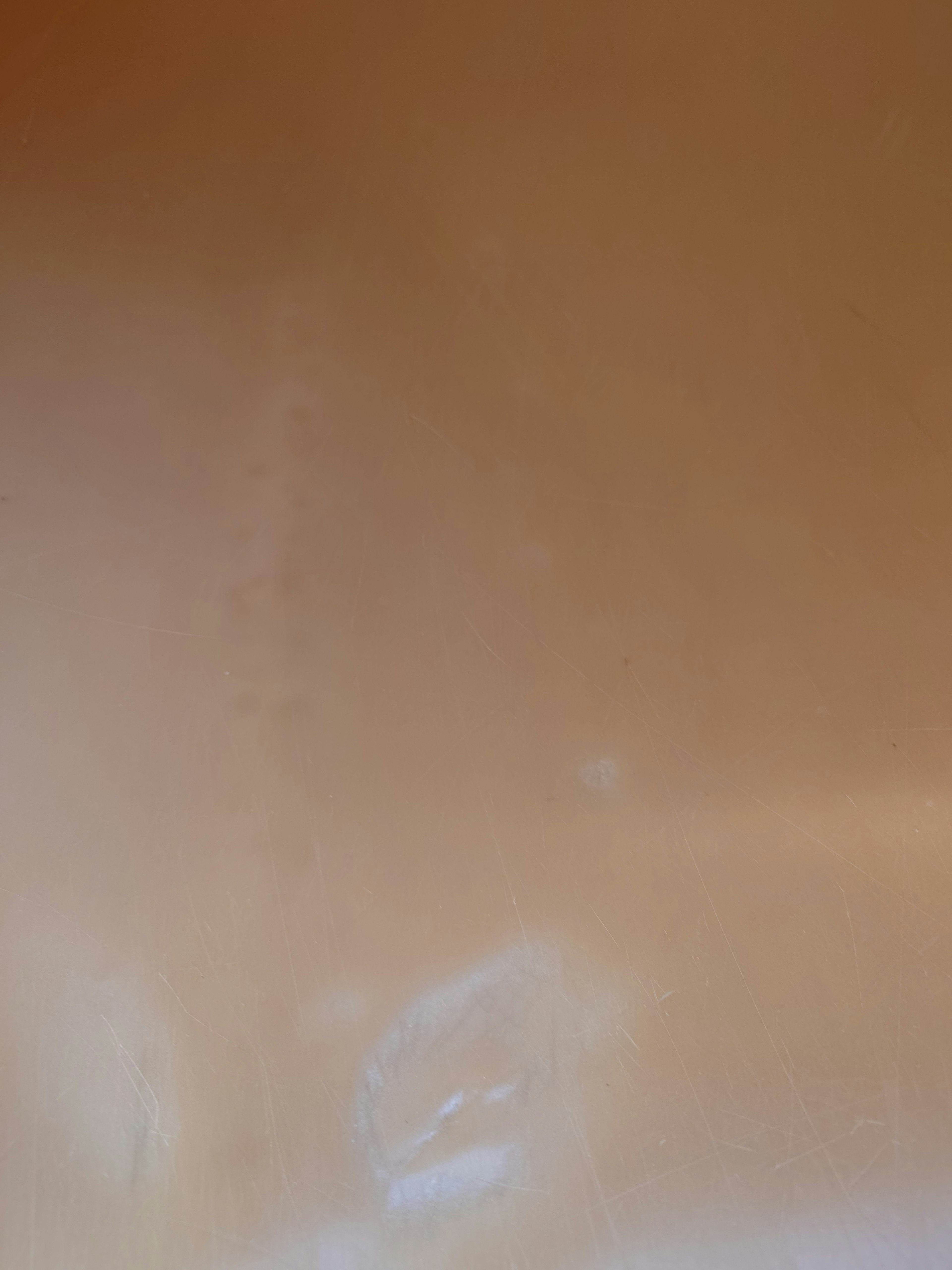 Close-up of a smooth brown surface