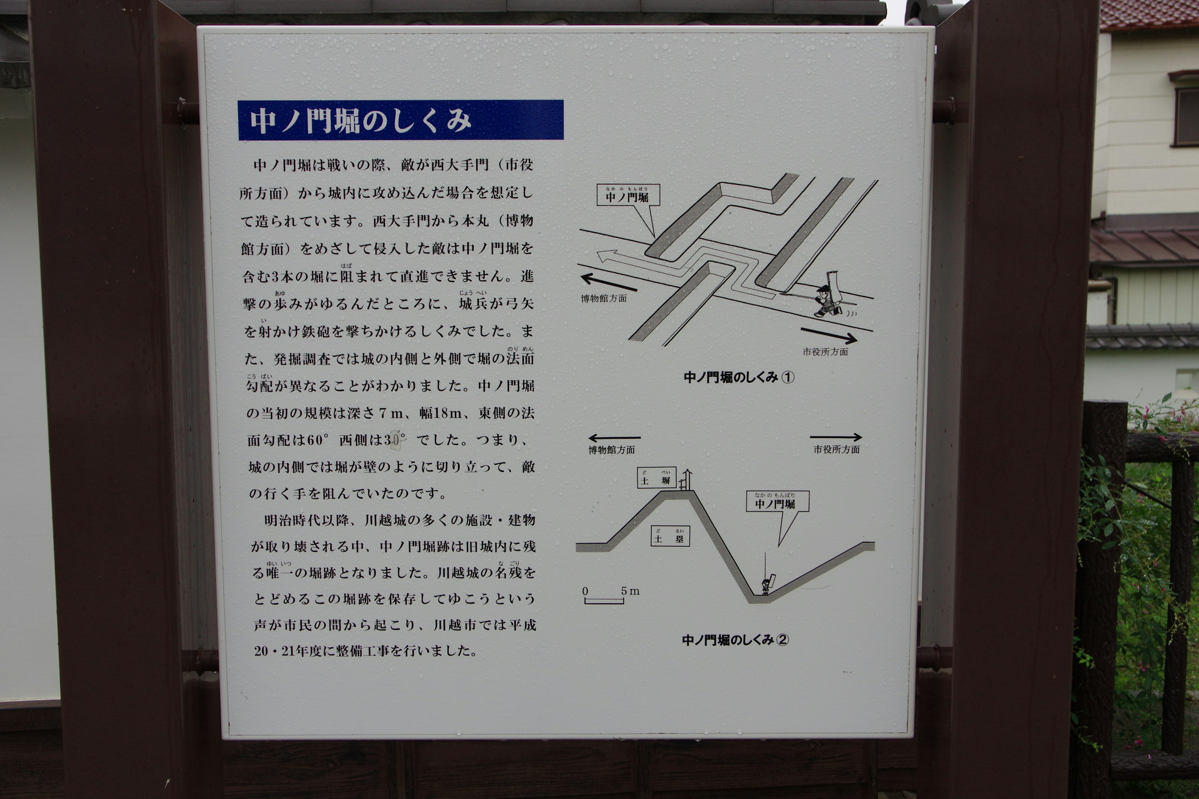 Image of a sign explaining railway structures and operations