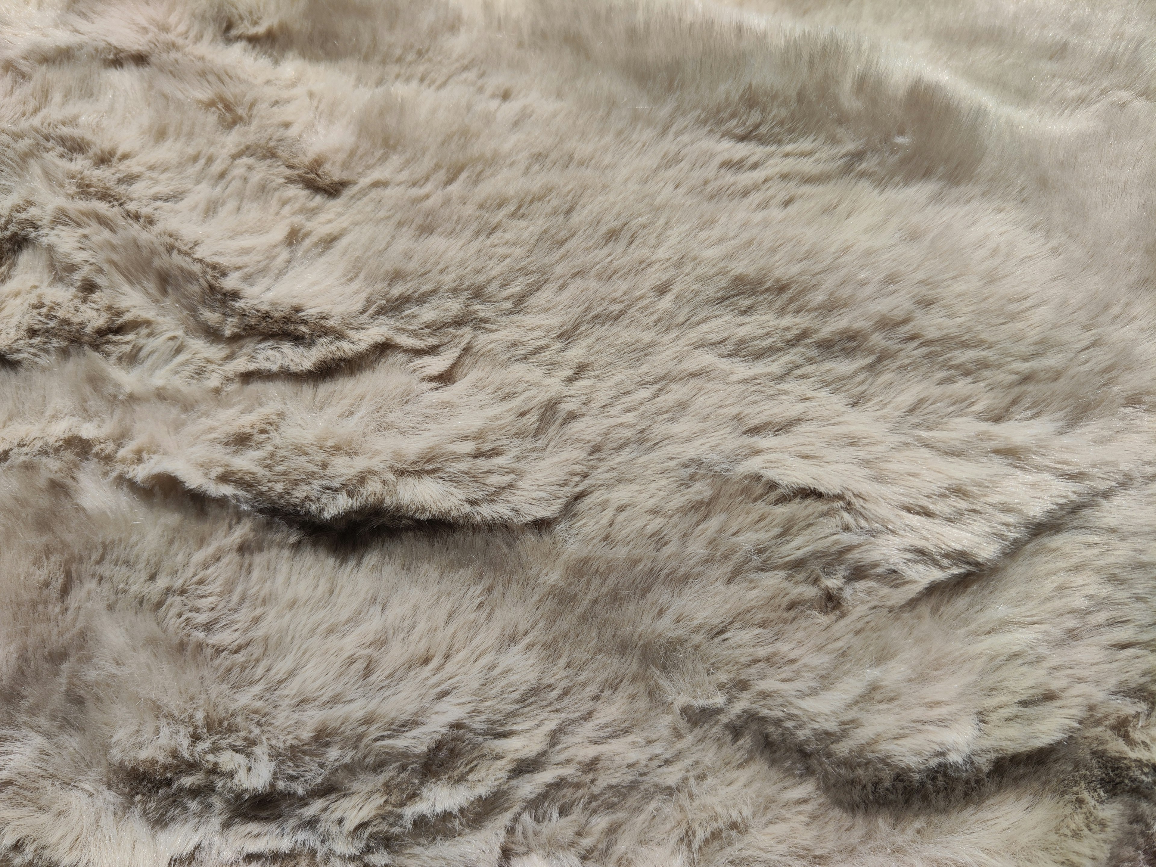 Soft fur texture in neutral tones