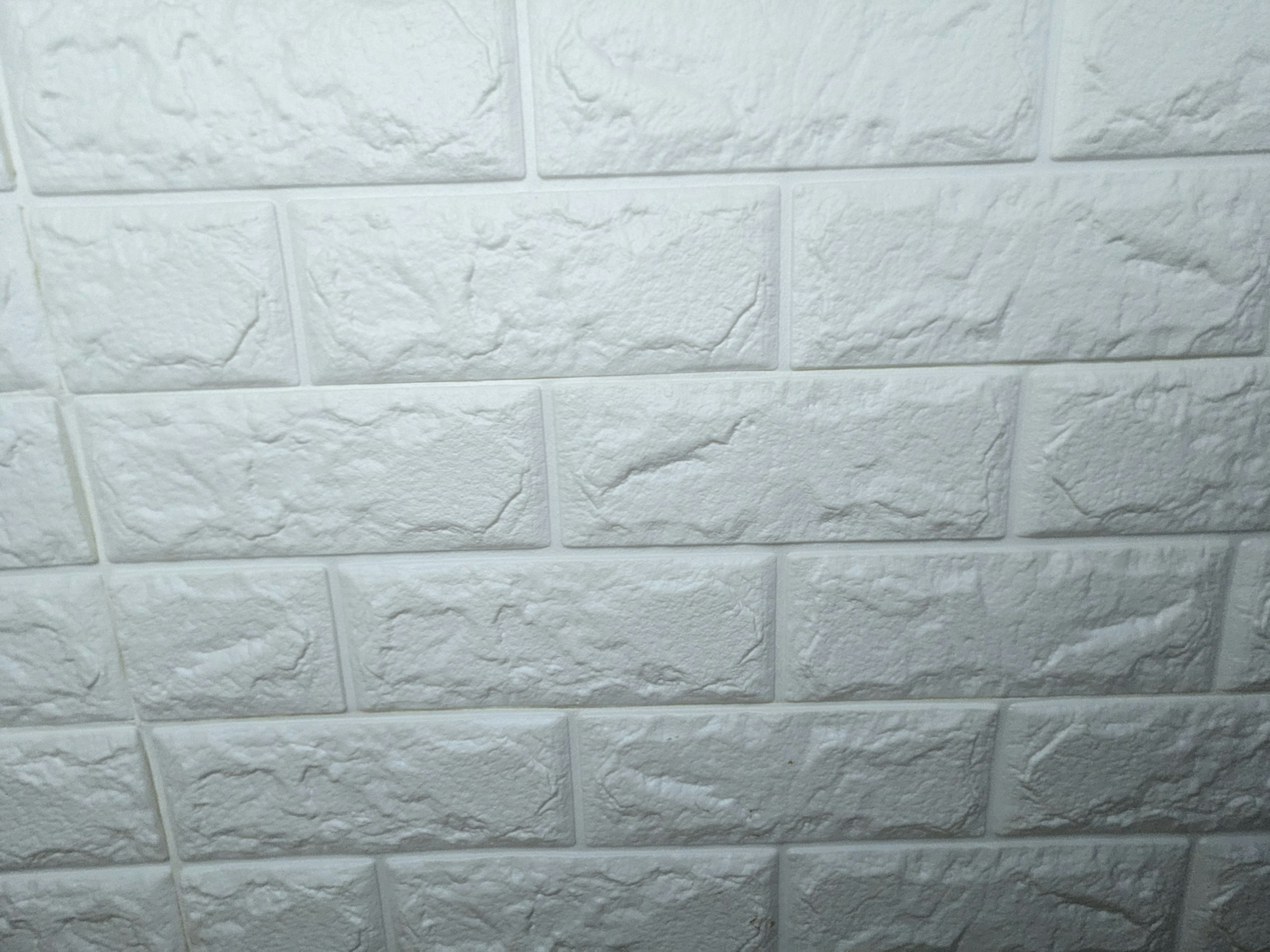 Close-up of a textured white wall