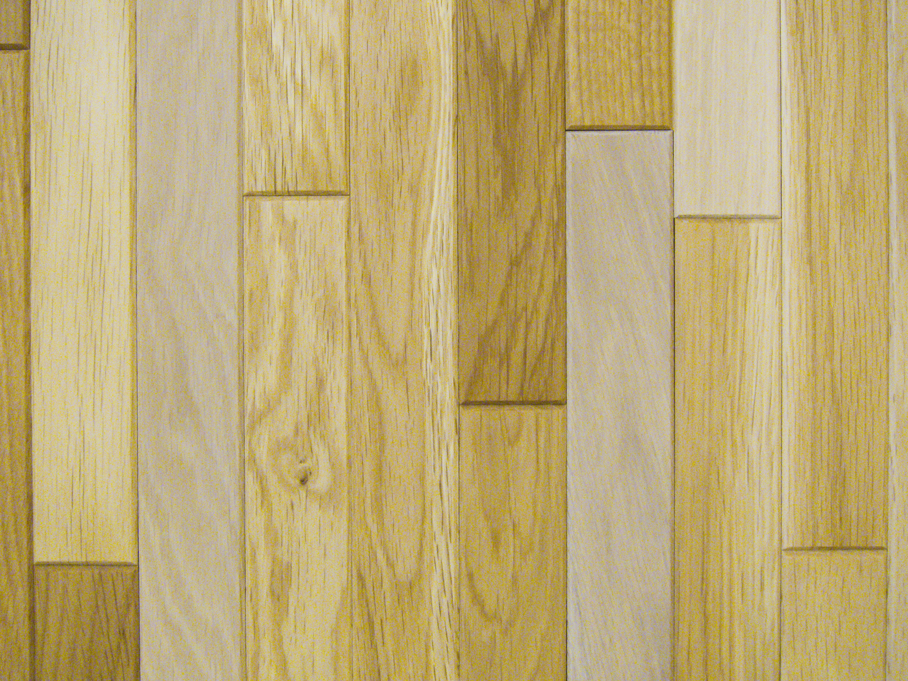 Flooring with various shades and textures of wood