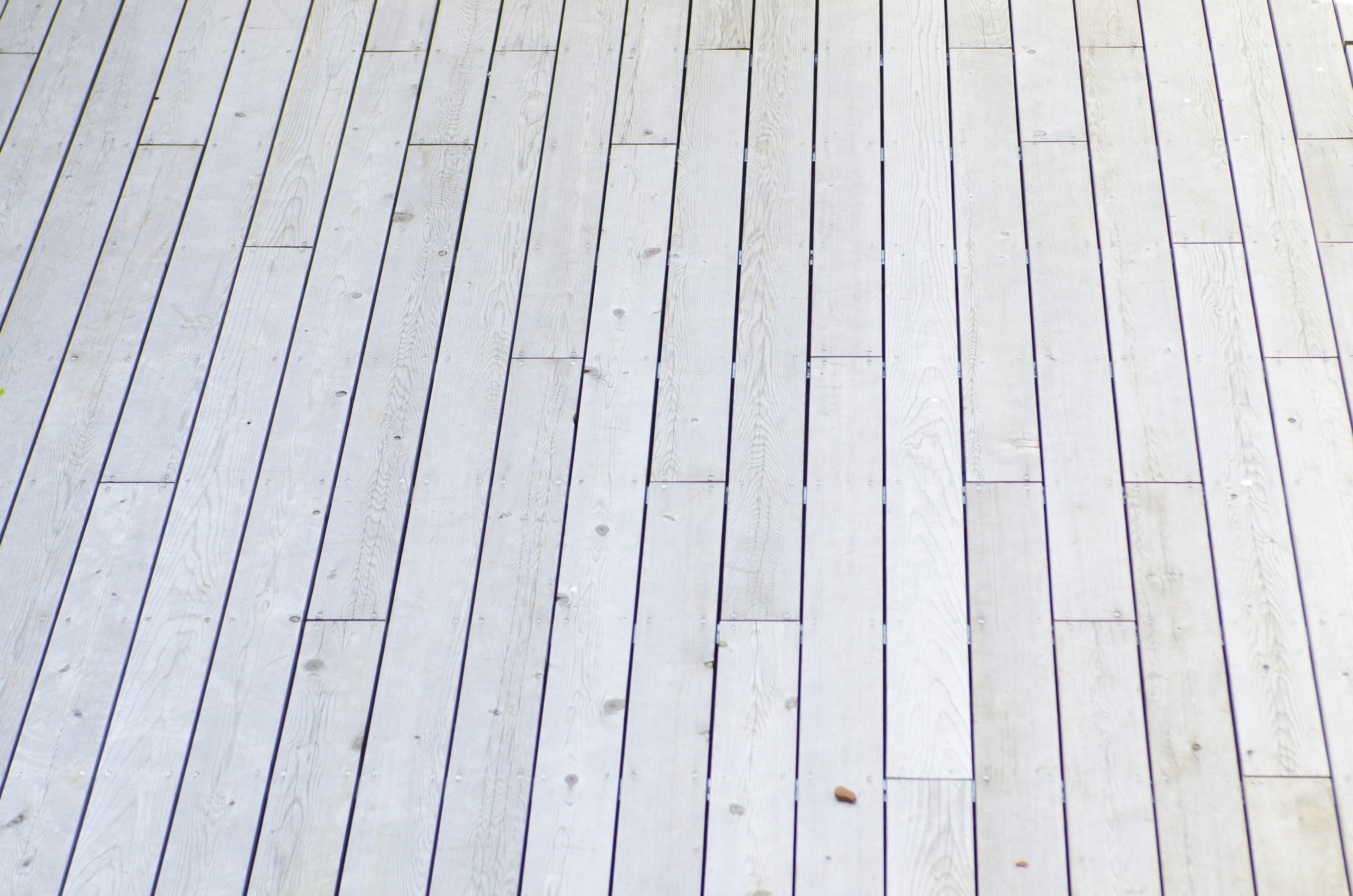 Pattern and texture of a white wooden floor