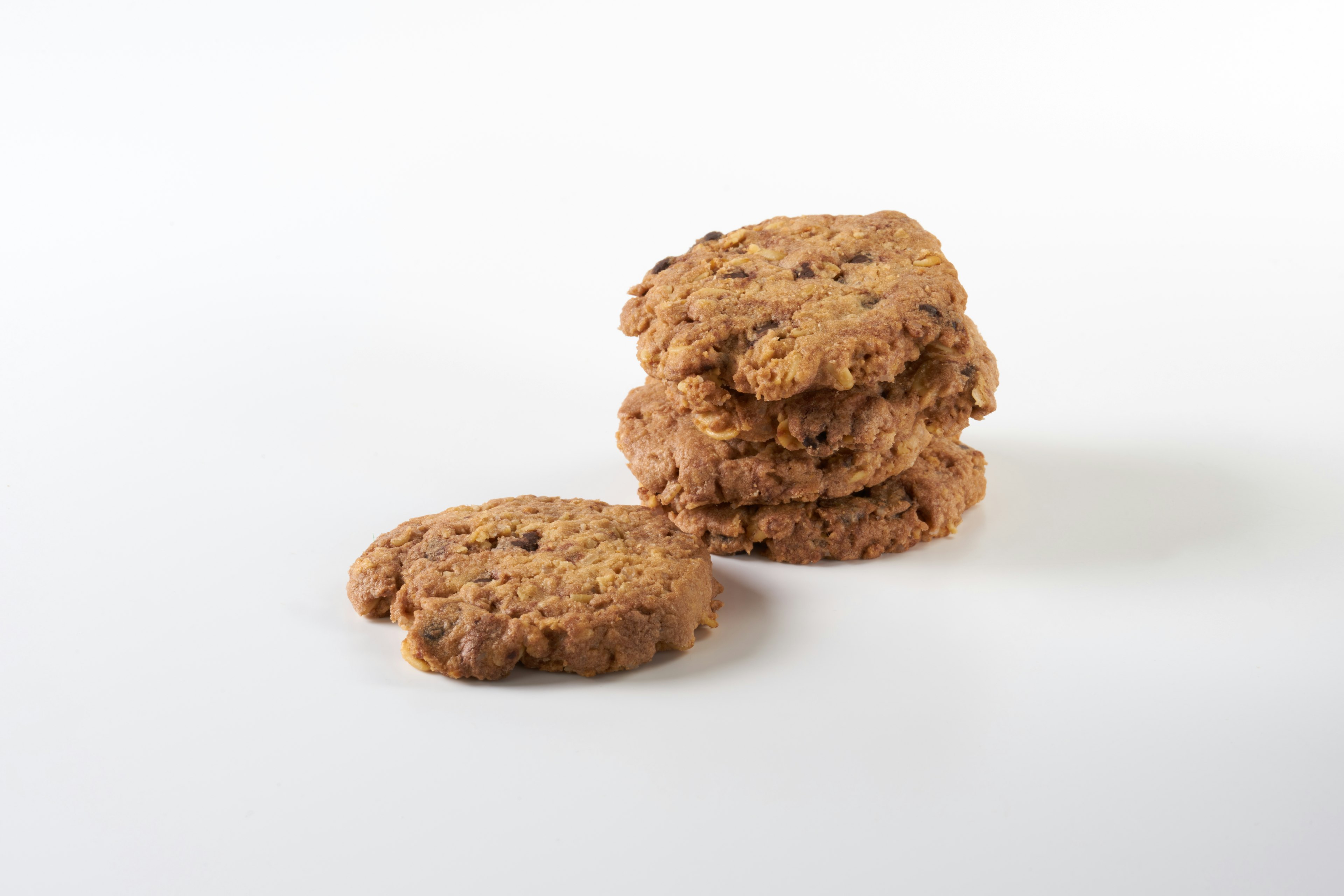 Empilement de cookies aux pépites de chocolat