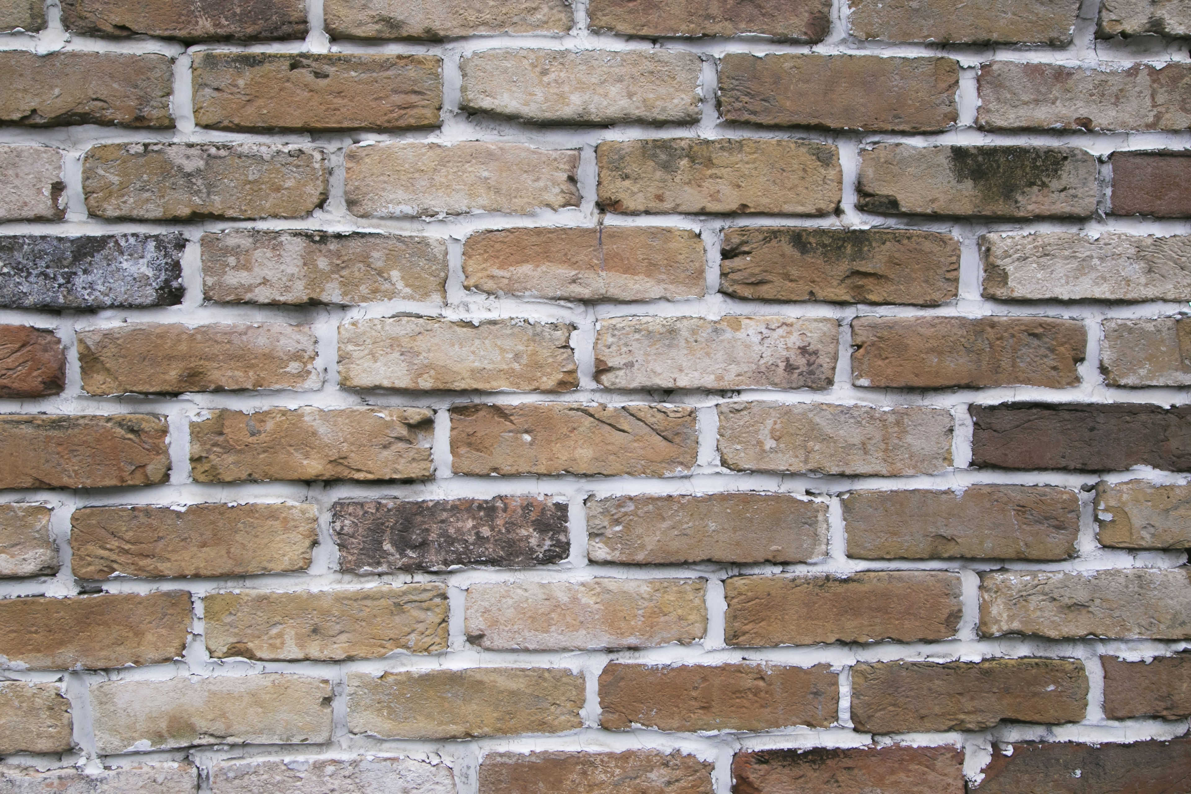 Texture and color of a brick wall