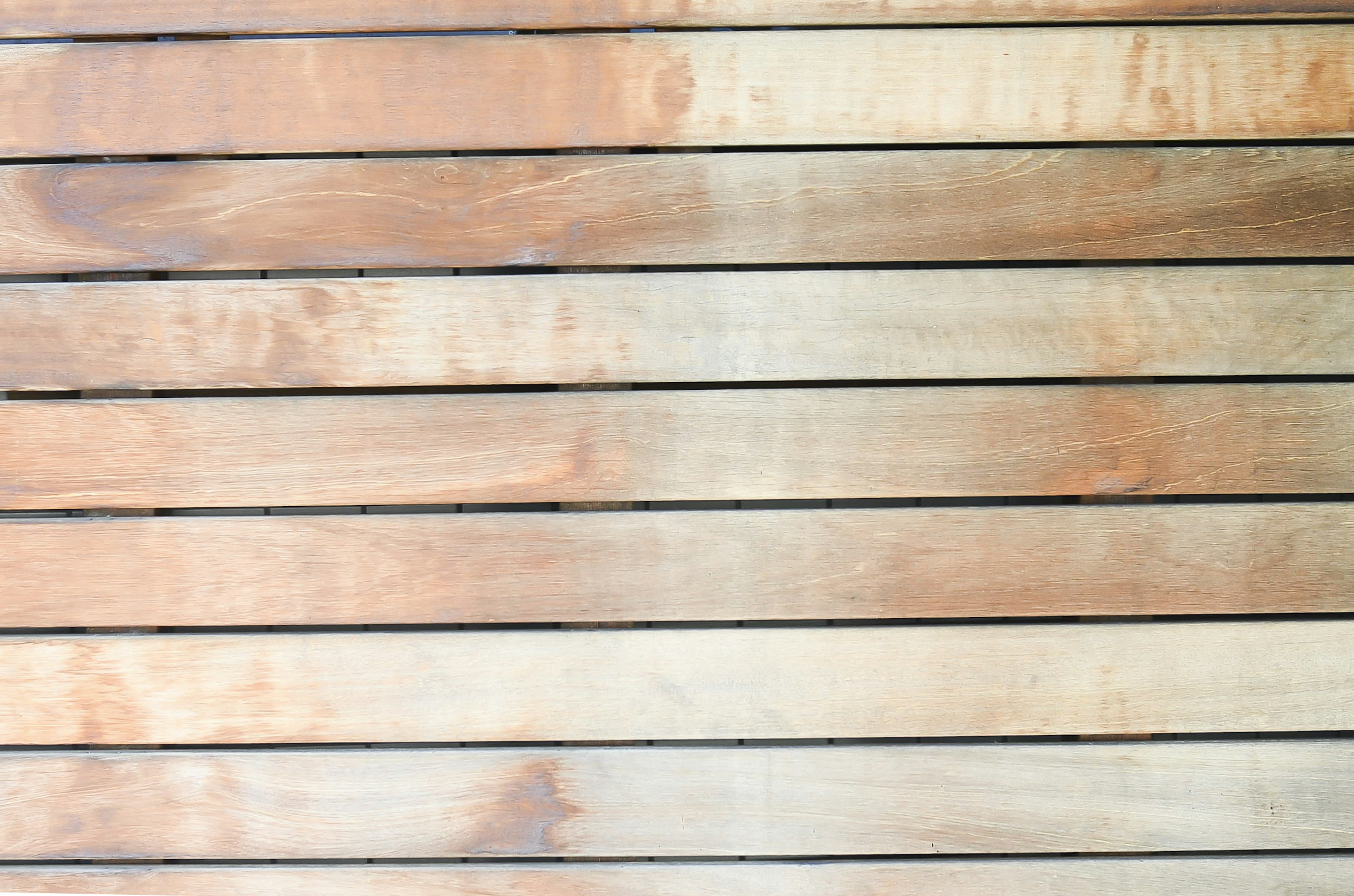 Wooden planks with varying shades and textures