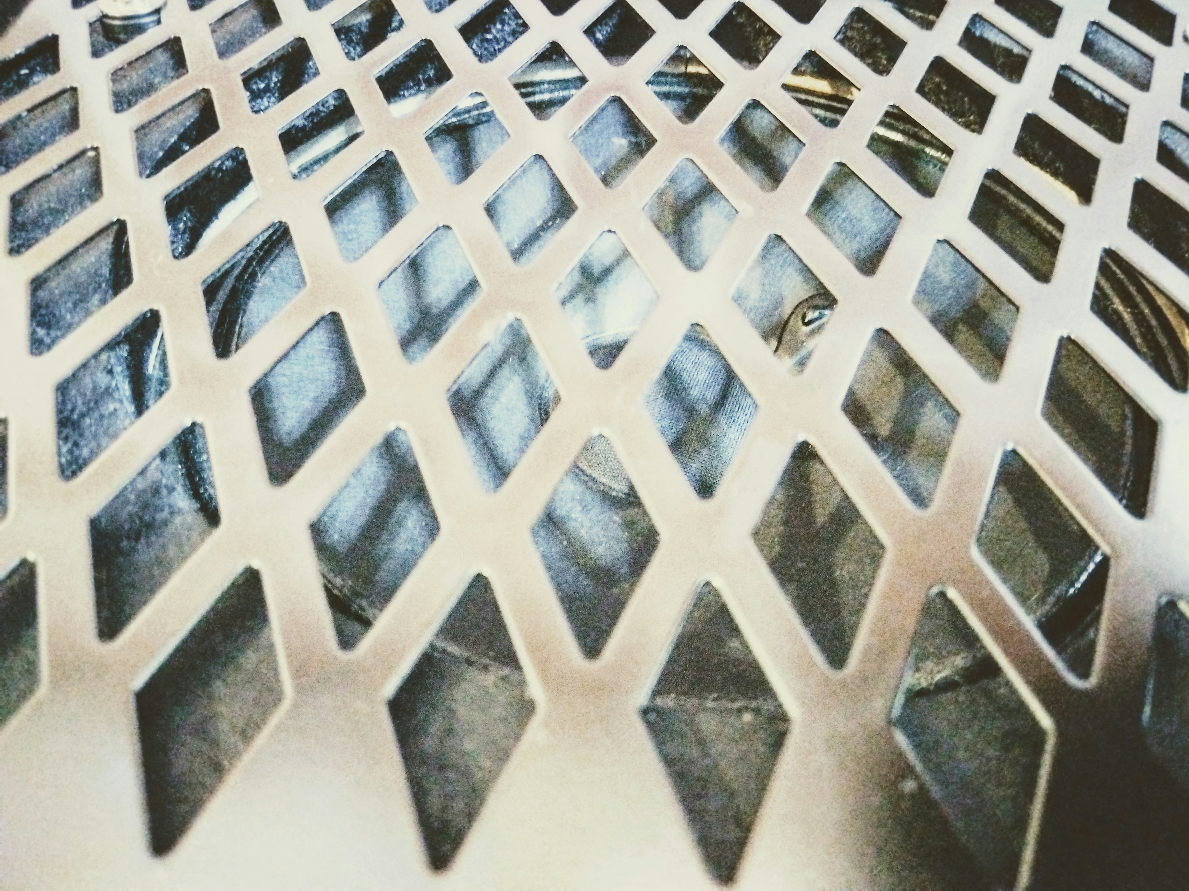 Image showing a metal mesh pattern surface