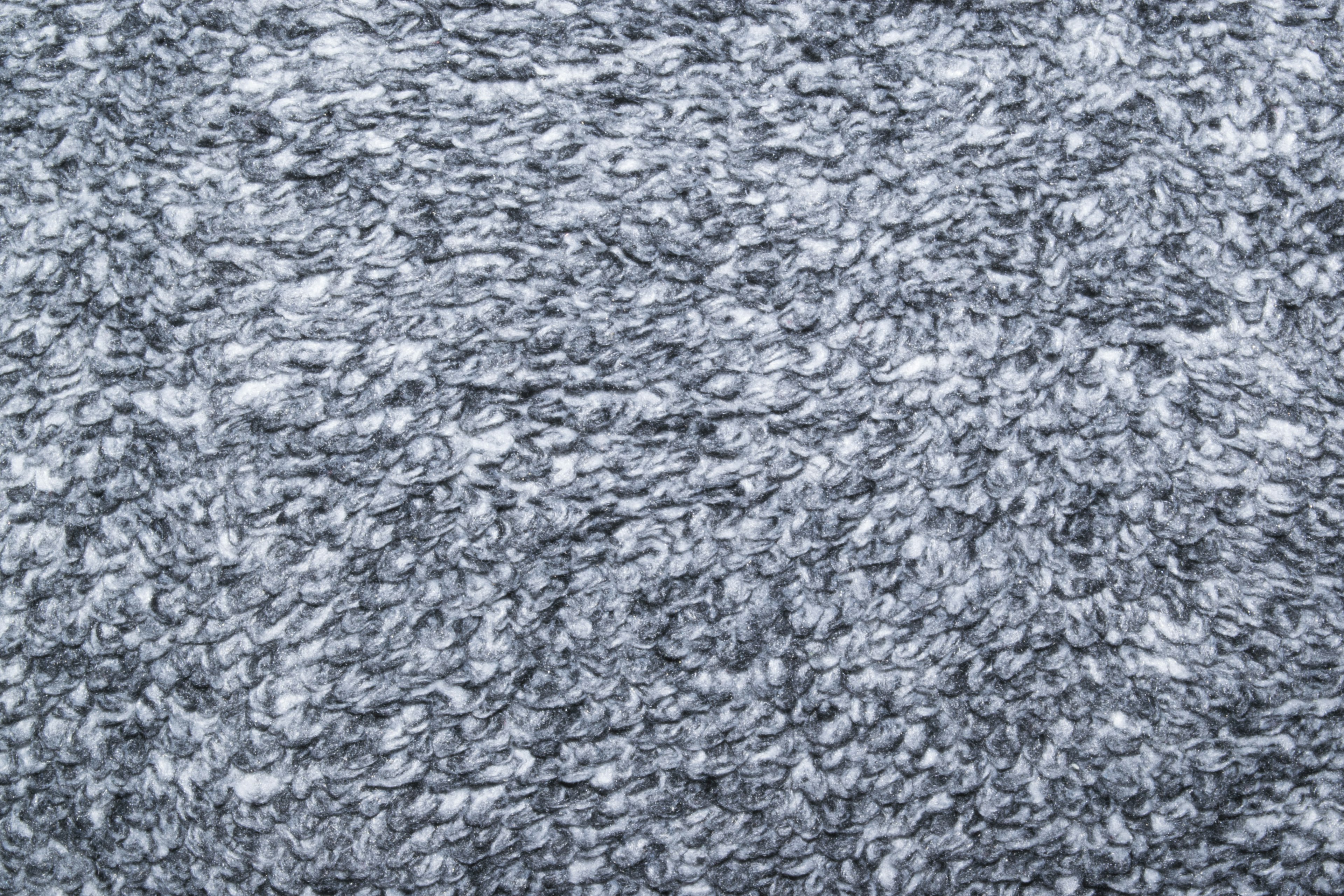 Close-up of a soft gray textured fabric