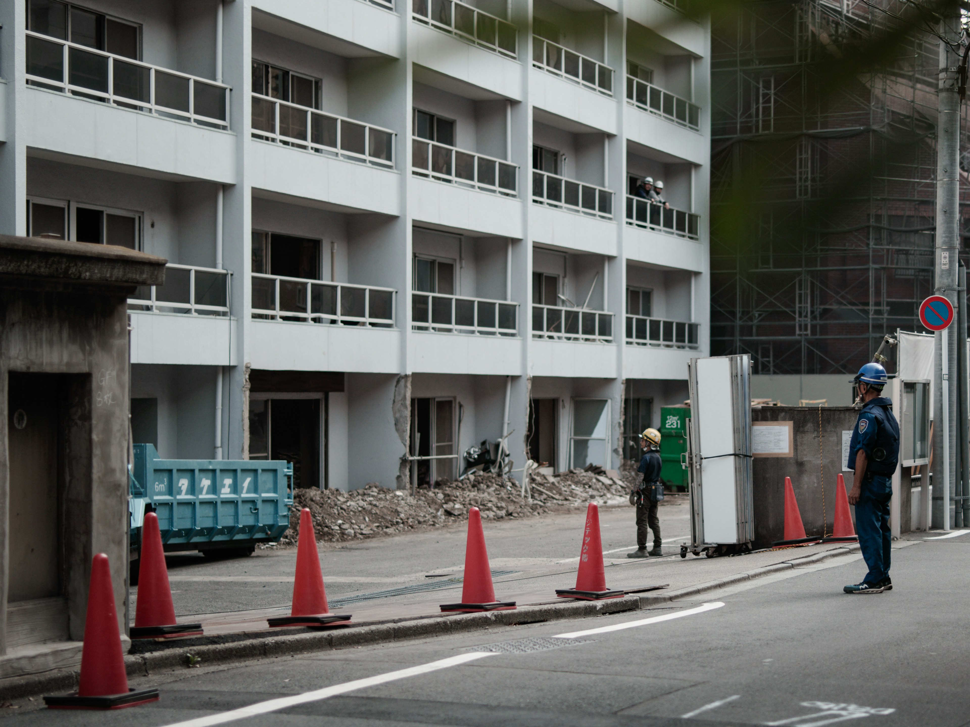 工地與周圍建築